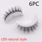 L09 natuurlike styl / Kristalboks / 6 STKS
