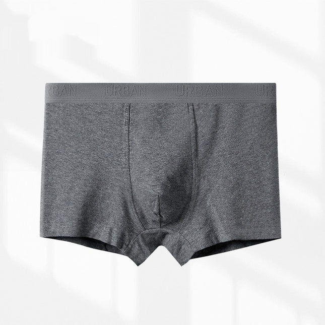 Summer Breathable Plus Size Boys Pure Cotton Boxer Briefs Head