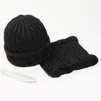 Hat and scarf / Free size flexible