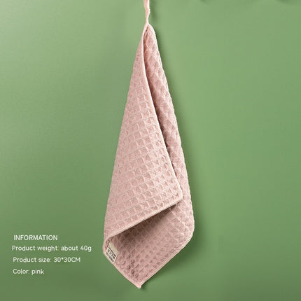 Mikrovesel Velvriendelike Pluisvrye Wafel-mikroveselhanddoek