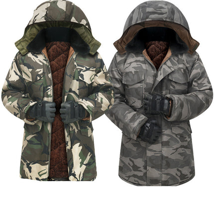 Winter Padded Coat Thickened Army Cotton