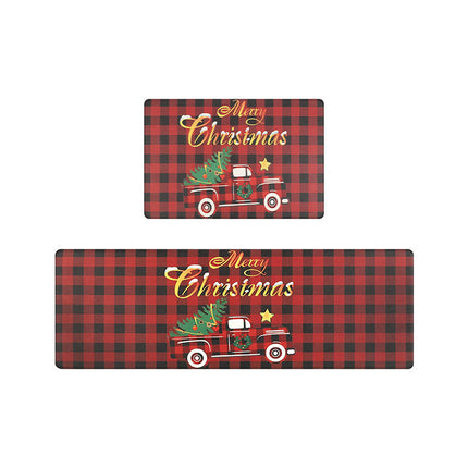 Festive Christmas Decorative Door Mat Doorway Foot Mat