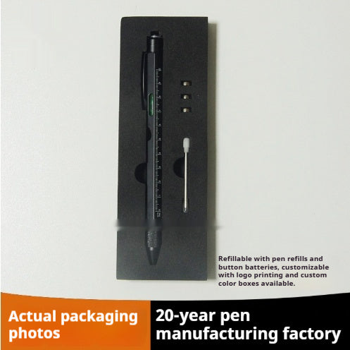 Multifunctional Pen With LED Lamp Screwdriver