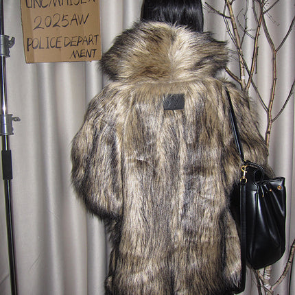 High-grade Double-sided Suede Lapel Fur Fur Fur Coat