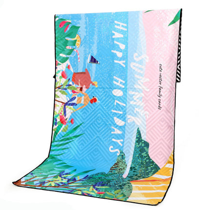Reis Buiten Sport Handdoek Strandhanddoek
