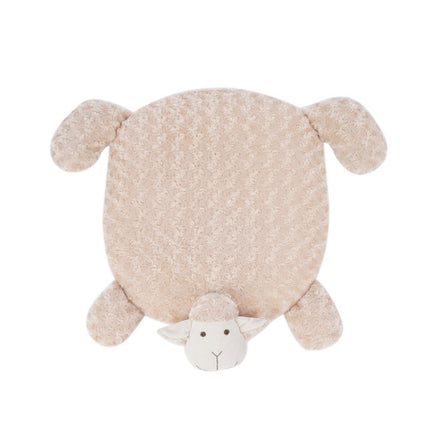Super Cute Sheep Creative Carpet Home Pet Cartoon Entry Pad Sofa Cushion Warm Foot Floor Mat Home Decor