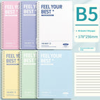 B5 Blou X1 Boek