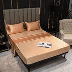 Camel / Fitted sheet 138x190
