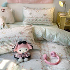 Strawberry Bunny Green T / 150x200