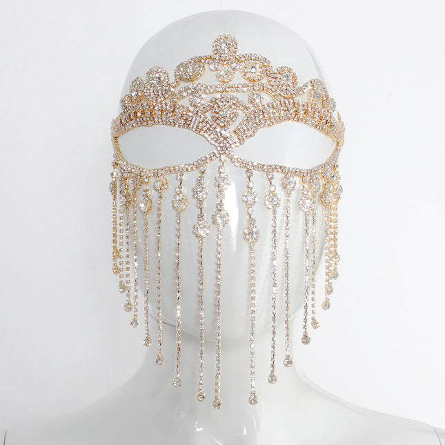 Women's Fashion Personalized Mask Stage Accessories