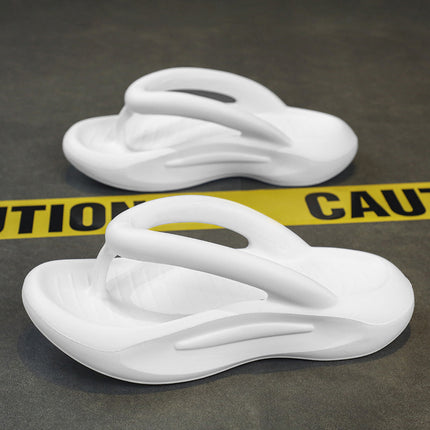 Flip Flops Men's Large Size Outdoor Beach Slip-on Couple Slippers