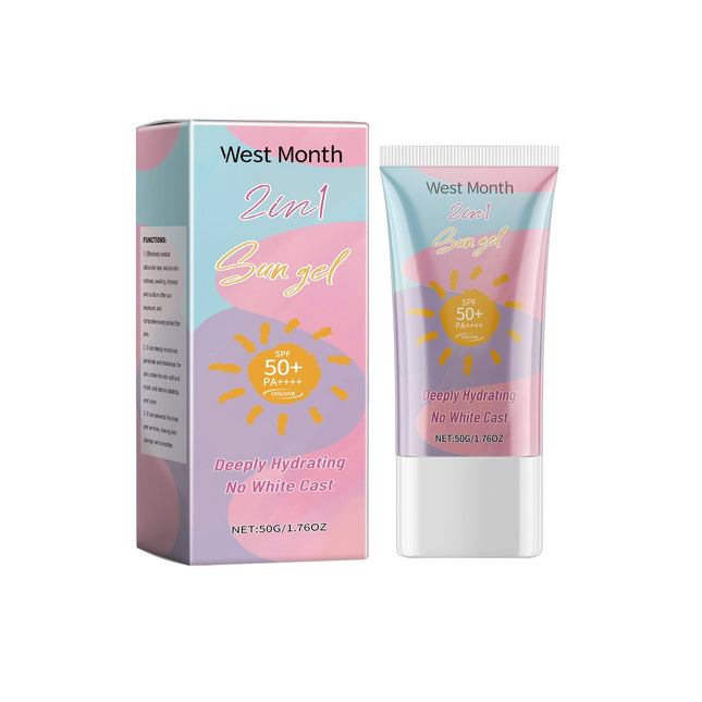 2-in-1 Sunscreen Lotion For Moisturizing And Refreshing