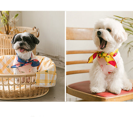 Dog Bib Scarf Pet Cat Bib Cute Small And Medium-sized
