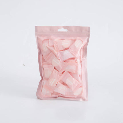 Portable facial cleansing tube facial cleansing towel