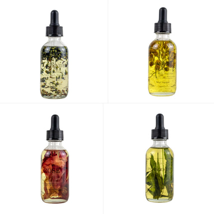 Dried Flower Massage Oil Rose Lavender Osmanthus