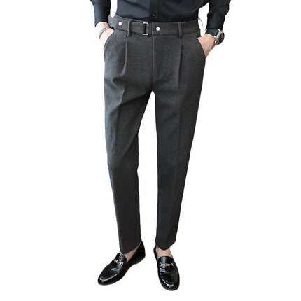 Suit Pants New Men's Thickened Casual Suit Pants