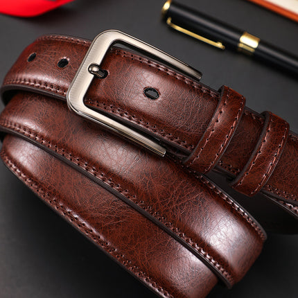Youth Simplicity All-match Pin Buckle Pant Belt