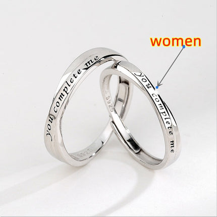 S925 Sterling Silwer Paarringe