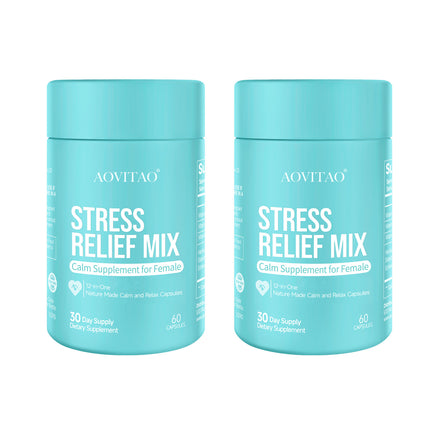 Ashwagandha Vir Vroue Aanvulling Met L-Teanien Magnesium, Stresverligting, Fokus En Ontspanning Ondersteuning Angspil