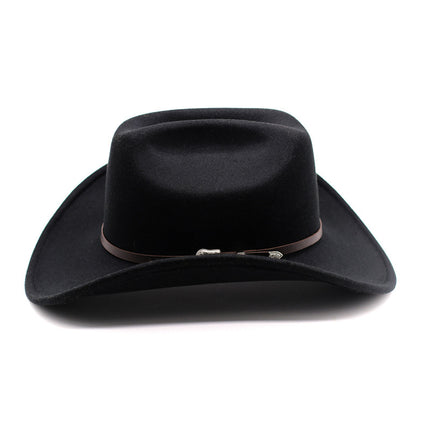 Men's And Women's Cool Punk Style Big Brim Hat
