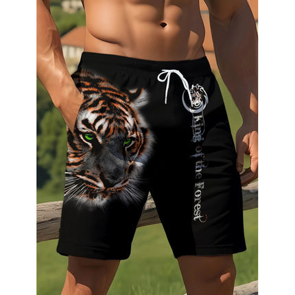 Casual 3d Printed Quick-drying Sports Shorts