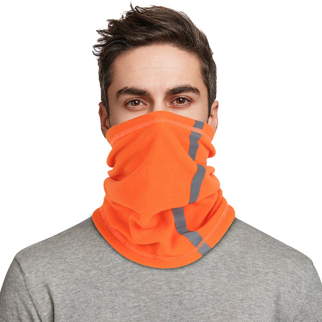 Men's Multifunctional Warm Fleece Reflective Collar