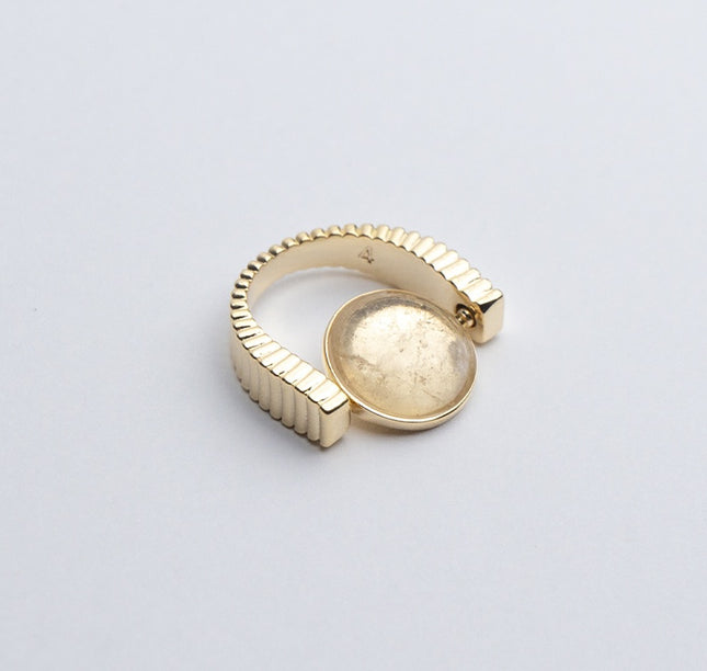 Oorspronklike Fidget Spinner Ringe Natuursteen Ringe Vervangbare Spinners Vir Angs En Stresverligting Juweliersgeskenke