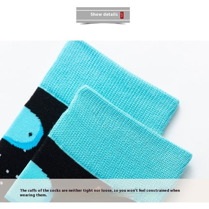 Men's Cotton Breathable Sweat Absorbing Tube Socks