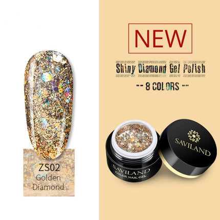 8 colors of bright diamond glue