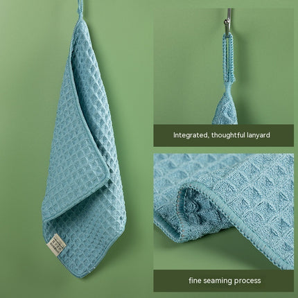 Mikrovesel Velvriendelike Pluisvrye Wafel-mikroveselhanddoek