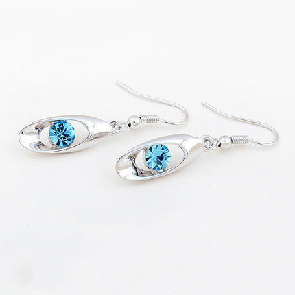 Serpentine oval earring necklace set