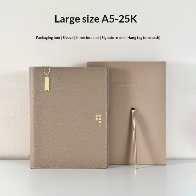 Gift Box With Pen And Loose-leaf Notebook Set