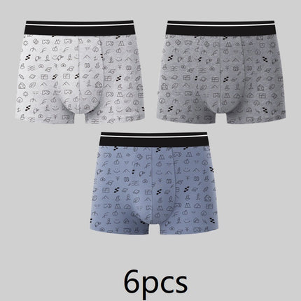 Men's Purified Cotton Underwear Square Meters Four Corners Sterile Disposable