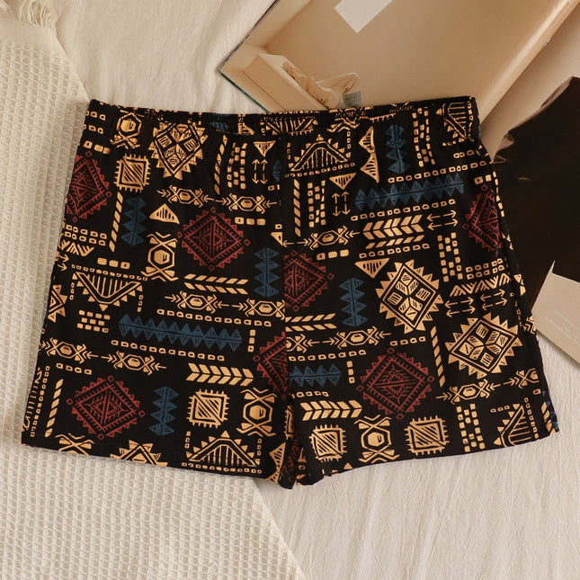 Men's American-style Retro Ethnic Boxers