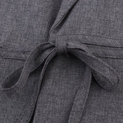 Small New Spring And Autumn Linen Minimalist Blazer