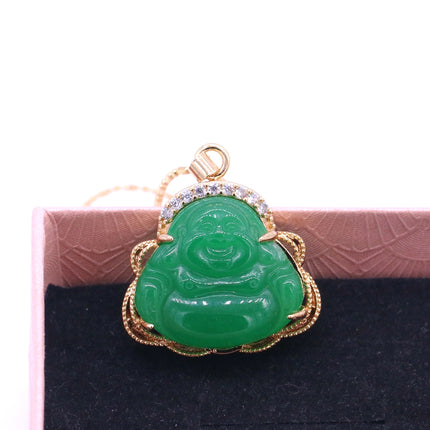 Juweliersware Maleise Jade Hanger