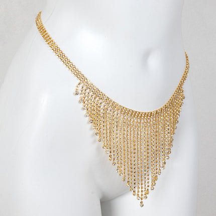 Strass Middelketting Ornament Bykomstighede