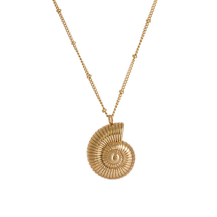 Beach Ocean Instagram-Style Conch Necklace