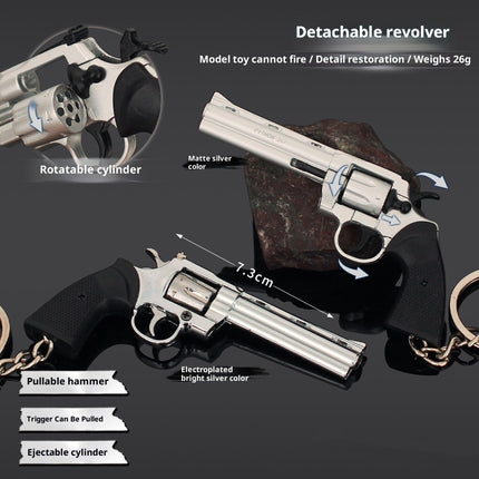 Demonteer Colt 357 Links Wiellegering Speelgoed Sleutelhanger