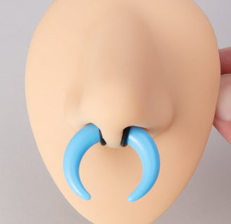 Akriel Horing Oorskulp Swart Rubber Band Band
