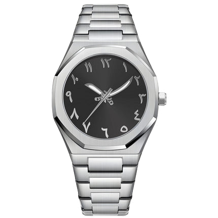Business Casual Men's Watch Steel Belt Quartz Watch