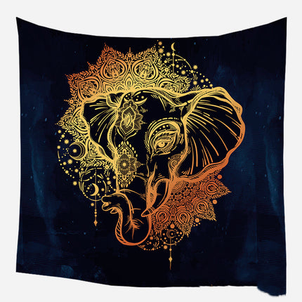 European medieval decorative hanging cloth