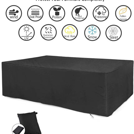 Hot Sale Oxford Cloth Outdoor Garden Waterproof Furniture Table Cover