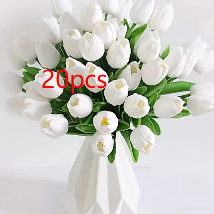 Home-style Hotel Wedding Photography Props Artificial Tulips