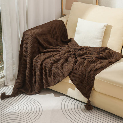 Sofa Gebreide Kantoor Lugversorging Middagete Klein Kombers