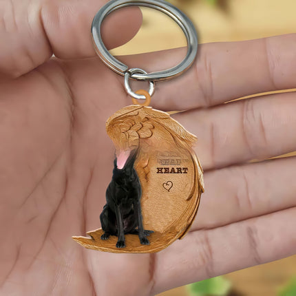 Troeteldier Hond Engel Vlerke Akriel Sleutelhanger Hangertjie