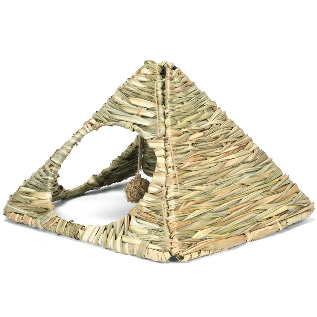 Pet Foldable Grass Hut Rabbit Nest