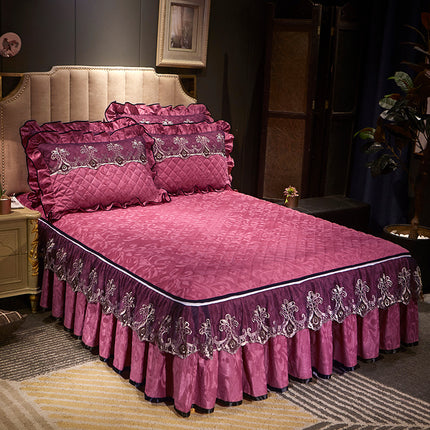 Afneembare Rompstyl-nie-gly-bed-oortrekker Stofdig