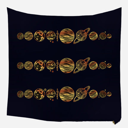 European medieval decorative hanging cloth