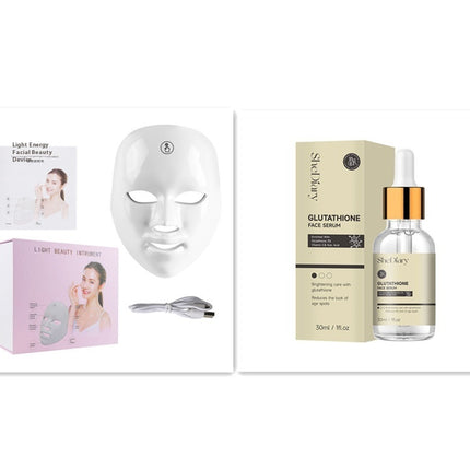 Touch Screen Seven-color Light Mask LED Photon Skin Rejuvenation